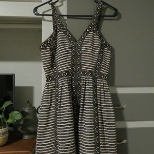 BCBGMAXAZRIA Aztec Cocktail Dress